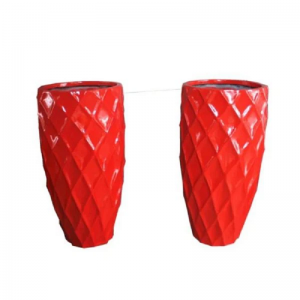 グラスファイバープランターカスタマイズされたFRPフラワーポット